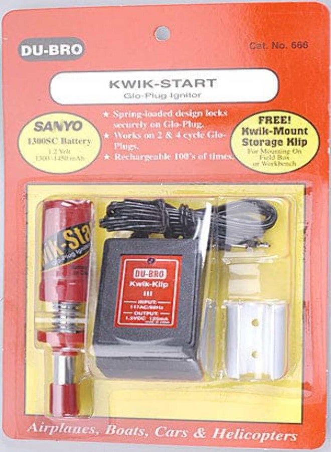 Du-Bro 666 Kwik Start Glo Plug Igniter - Image 2
